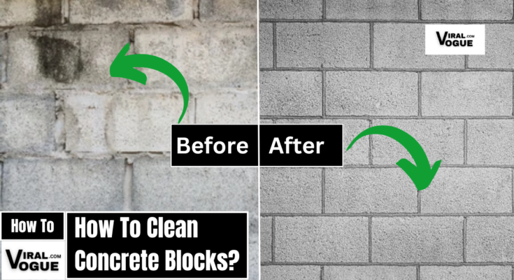 How To Clean Concrete Blocks