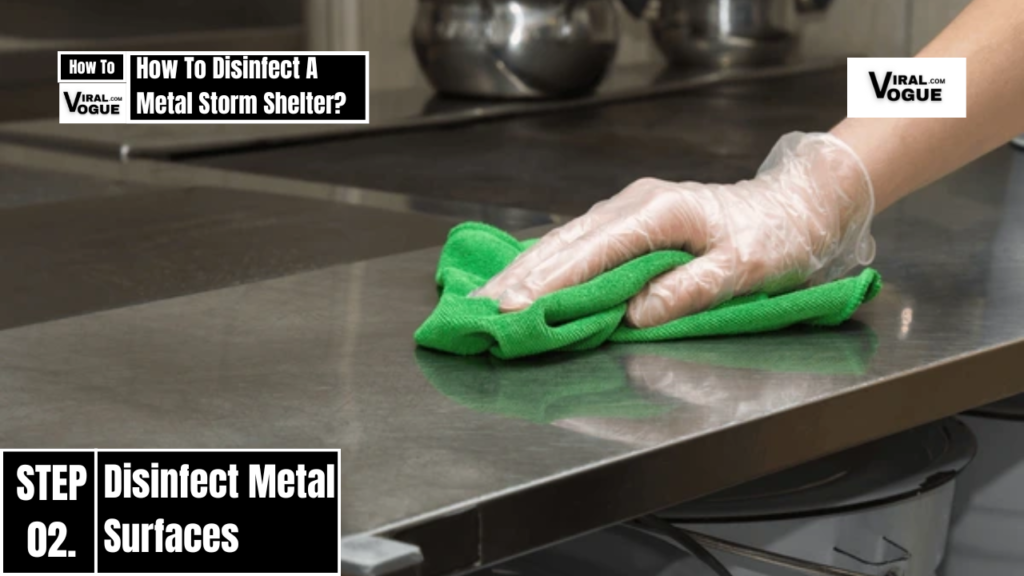 Disinfect Metal Surfaces