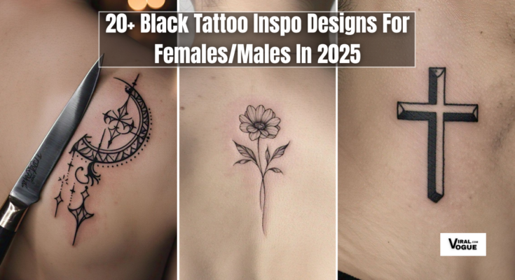 Black Tattoo Inspo