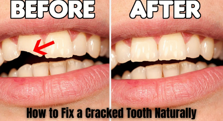How to Fix a Cracked Tooth Naturally