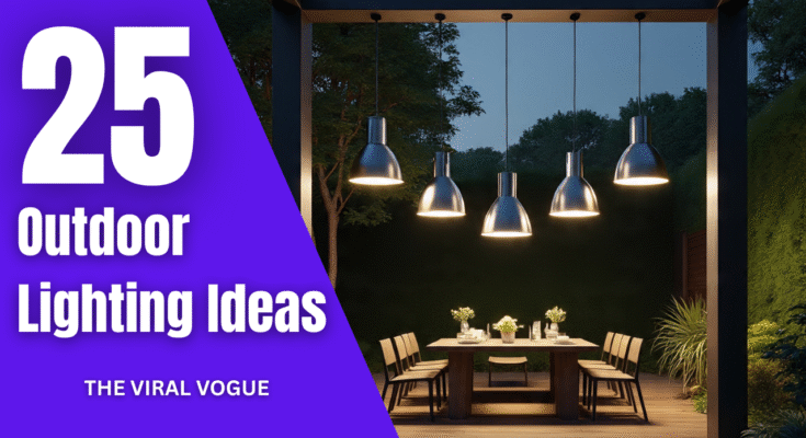 25 Enchanting Outdoor Lighting Ideas You've Never Considered